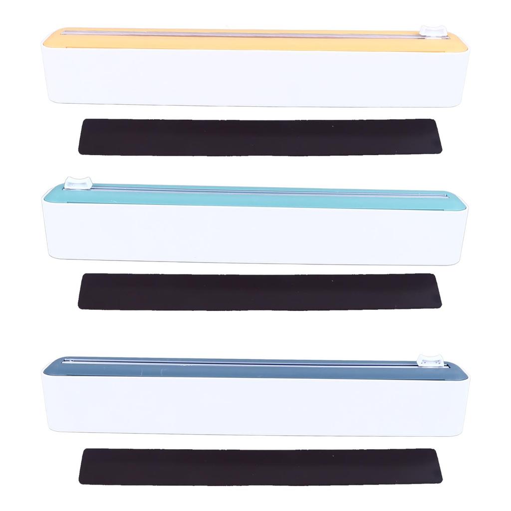 Plastic Wrap Dispenser Multipurpose Resistance Dustproof Waterproof Magnetic Plastic Wrap Dispenser for Baking Paper