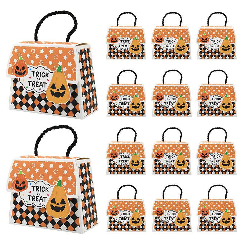 

Halloween Candy Box Halloween Handbag Box Handheld Gift Carton Happy Candy Box