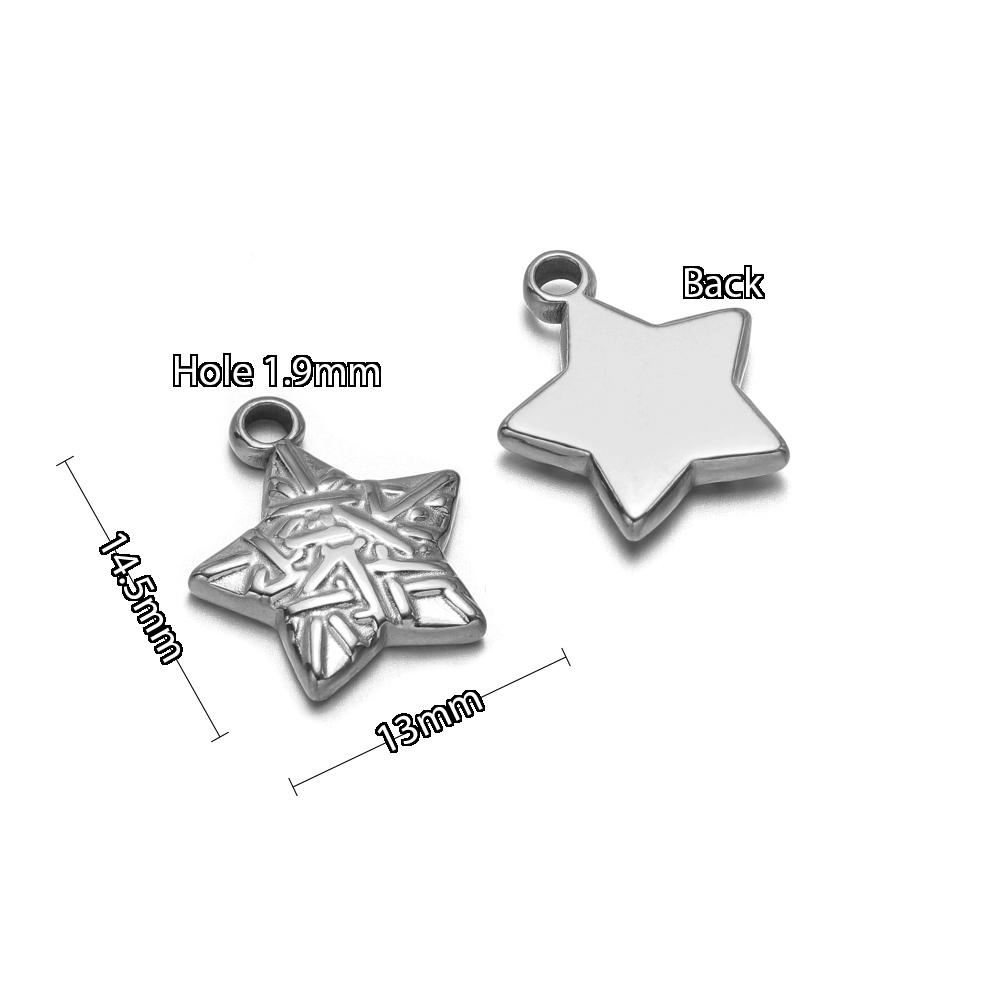 5 Stück Edelstahl Sonnenblume Delfin Haus Seepferdchen Seestern Anhänger DIY Schmuckzubehör Halsketten Armbänder Ohrringe Herstellung