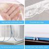Mosquito Net for Double Bed | King Size Foldable Machardani | 6.5 X 6.5 Feet Polyester 30GSM Strong Net