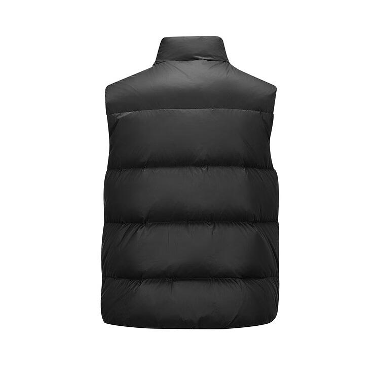 Skechers FW24 Lightweight Padded Insulated Versatile Layering Down Vest Men Vests Carbon-Black L424U046-0018