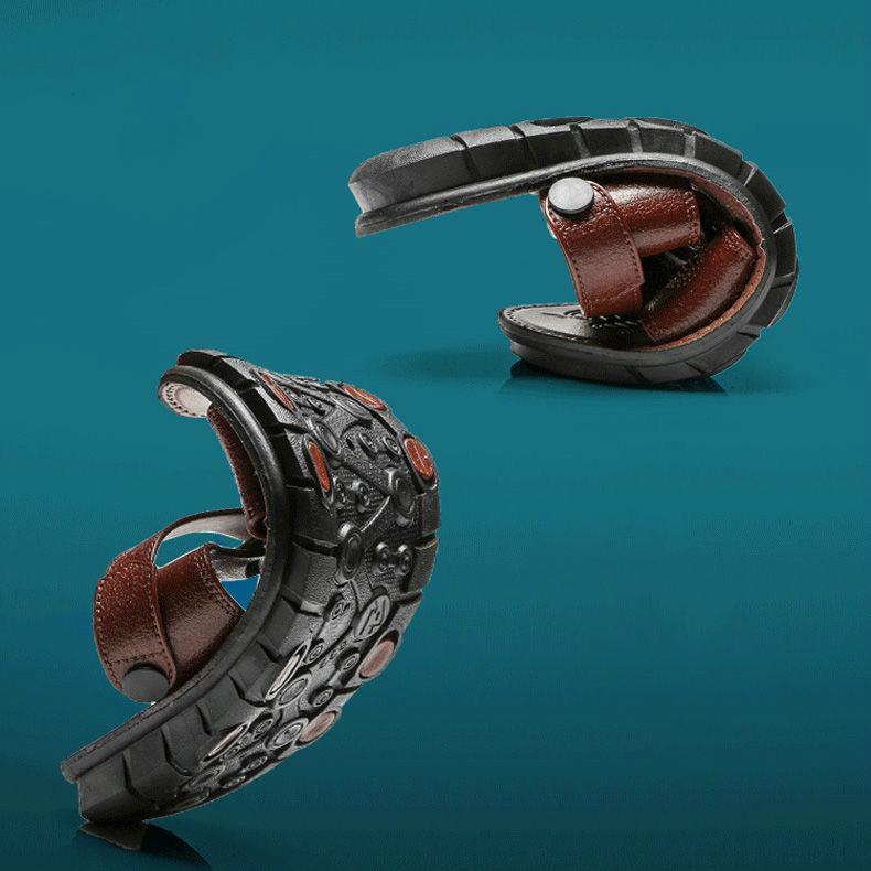 Hot Sale Summer Waterproof Non-Slip Sandals Men's Soft Bottom Wear-Resistant Slippers Dual-Purpose Breathable Sandals Men