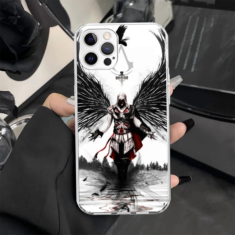 

Чехол для телефона A-Assassins Game Creed для iPhone 11 12 13 14 15 16 Pro Max 7 Plus 8 + X XR XS 16E SE Apple Мягкий чехол Fundas 11 14 1 iPhone 12 Mini