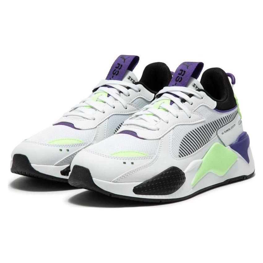New PUMA RS X Geek 'White Green' 391174-05