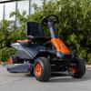 Compact Ride-On Lawn Mower for Slopes and Parks
