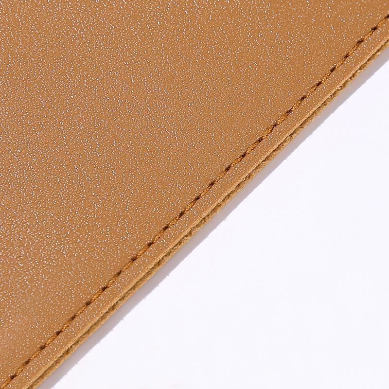 3 Pcs PU Leather Glasses Storage Pouches New Fashion Multicolor Portable Soft Eyeglass Cases Trendy Stylish Design Eyewear Bags