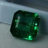 7 Carat Natural Green Colombian Emerald Emerald Cut CERTIFIED Loose Gemstone A-3902c