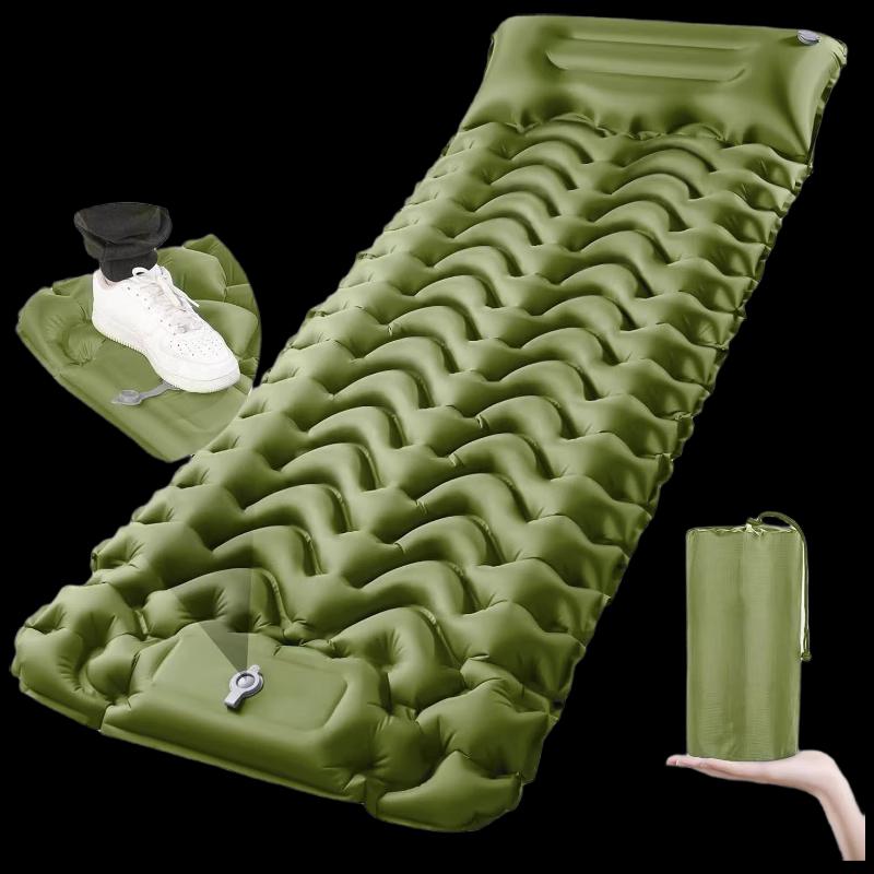 

Portable Outdoor Inflatable Mattress 196x125x9