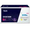 G&G Compatible CF452A 655A Yellow Toner Cartridge for HP M652/M653 Series