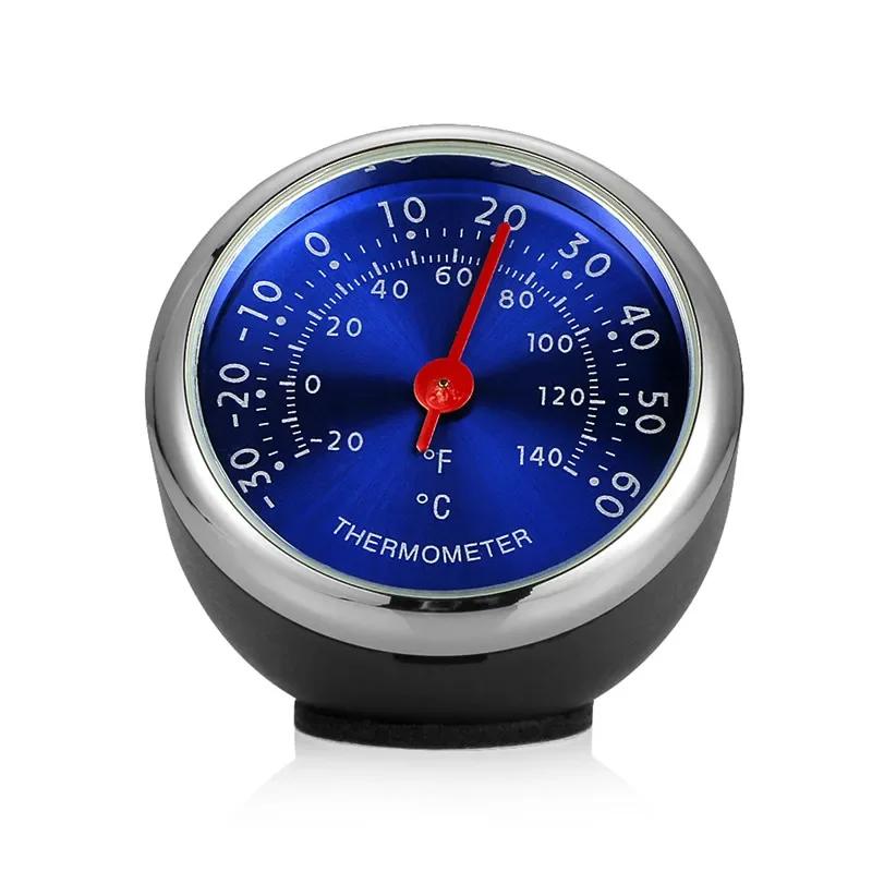 Car Ornament Automotive Clock Auto Watch Thermometer Hygrometer Home Automobiles Interior Decoration Clock In Car Accessories