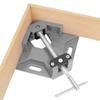 Aluminum Alloy Corner Clamp Adjustable Clamping Plates Quick Fixture Tool  For Carpentry