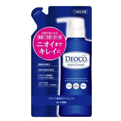 [Set van 10] Deoco Medische Deodorant Lichaamsreiniger Navulling 250 ml [Quasi-geneesmiddel]