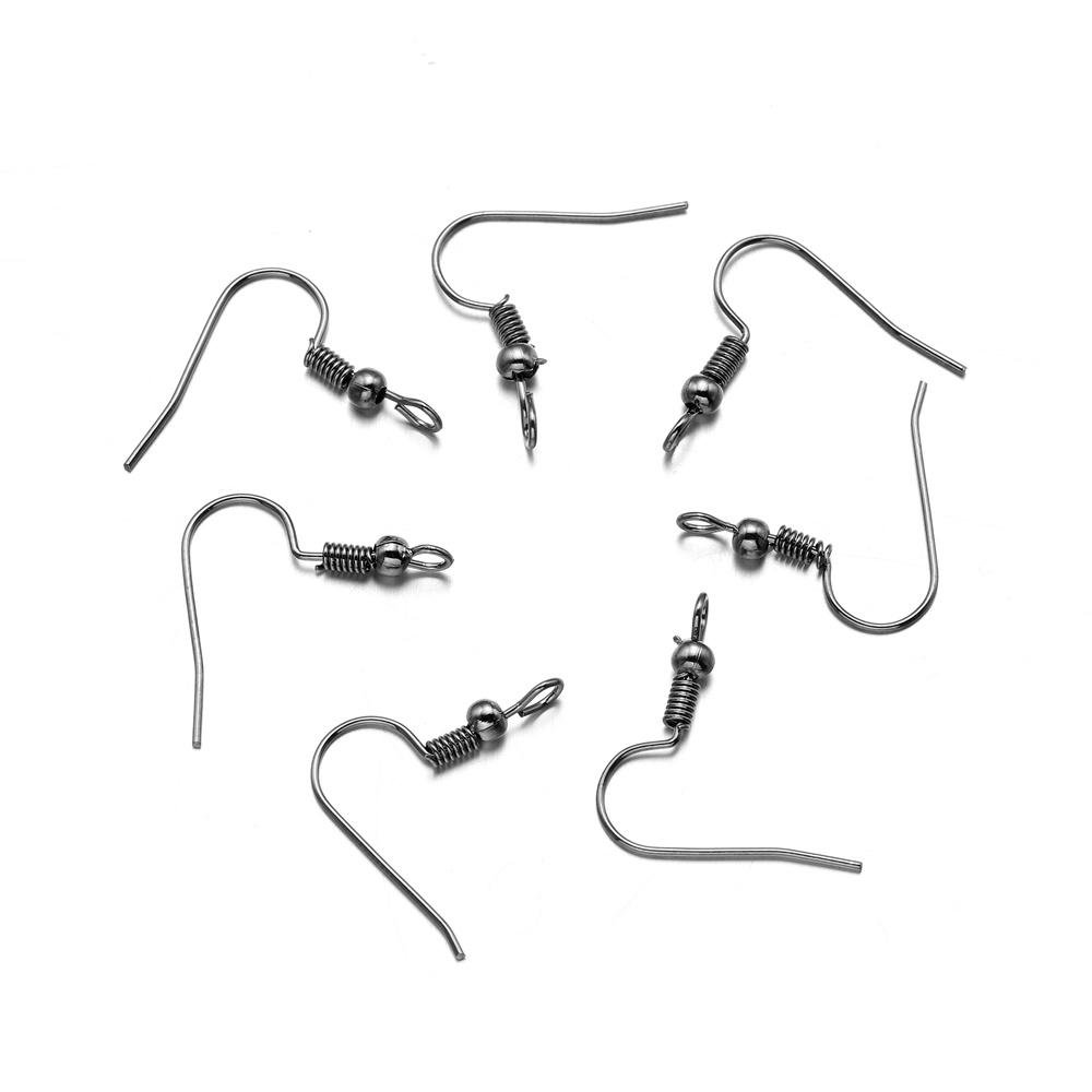 100 Stück 21*20mm Gold Antik Bronze Ohrhaken Ohrringverschlüsse Ohrringbügel Für Schmuckherstellung Zubehör Großhandel