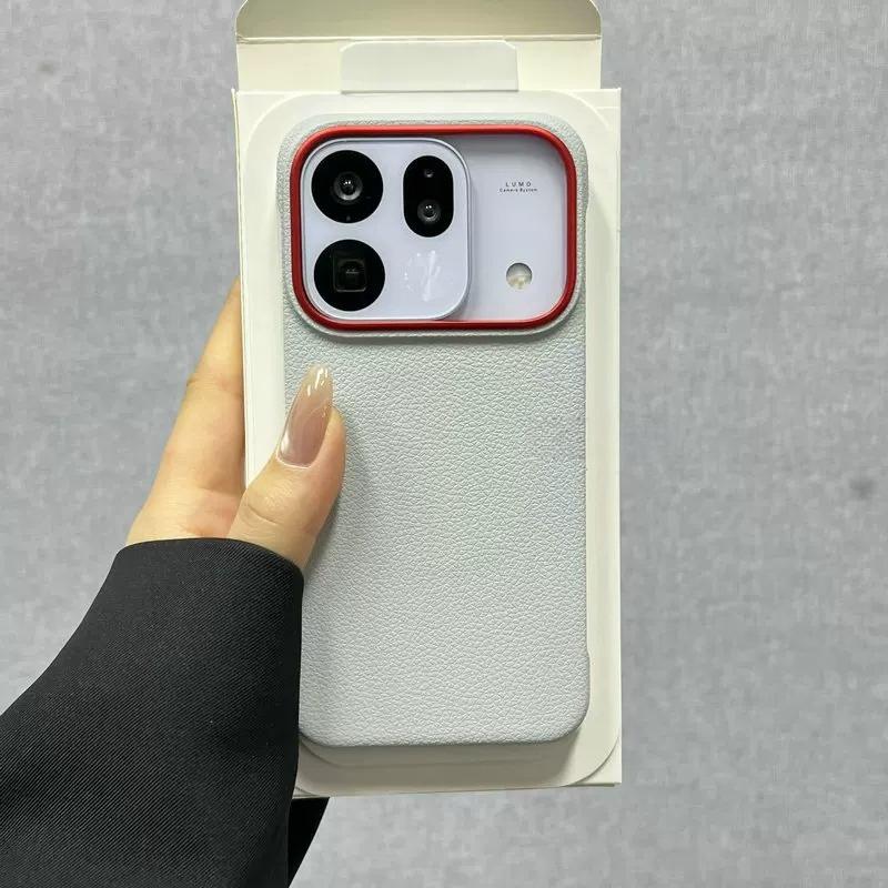 For OPPO Find X9s Pro Case Hard PU Leather For Magsafe Magnetic Shockproof Phone Protective Cover For Find X9s Pro Luxury Shell
