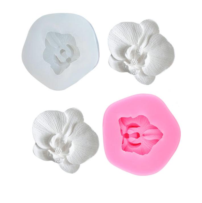 Silicone Mold DIY Wedding Flower Cupcake Topper Fondant Cake Decorating Tools Candy Clay Chocolate Soap Resin Moulds