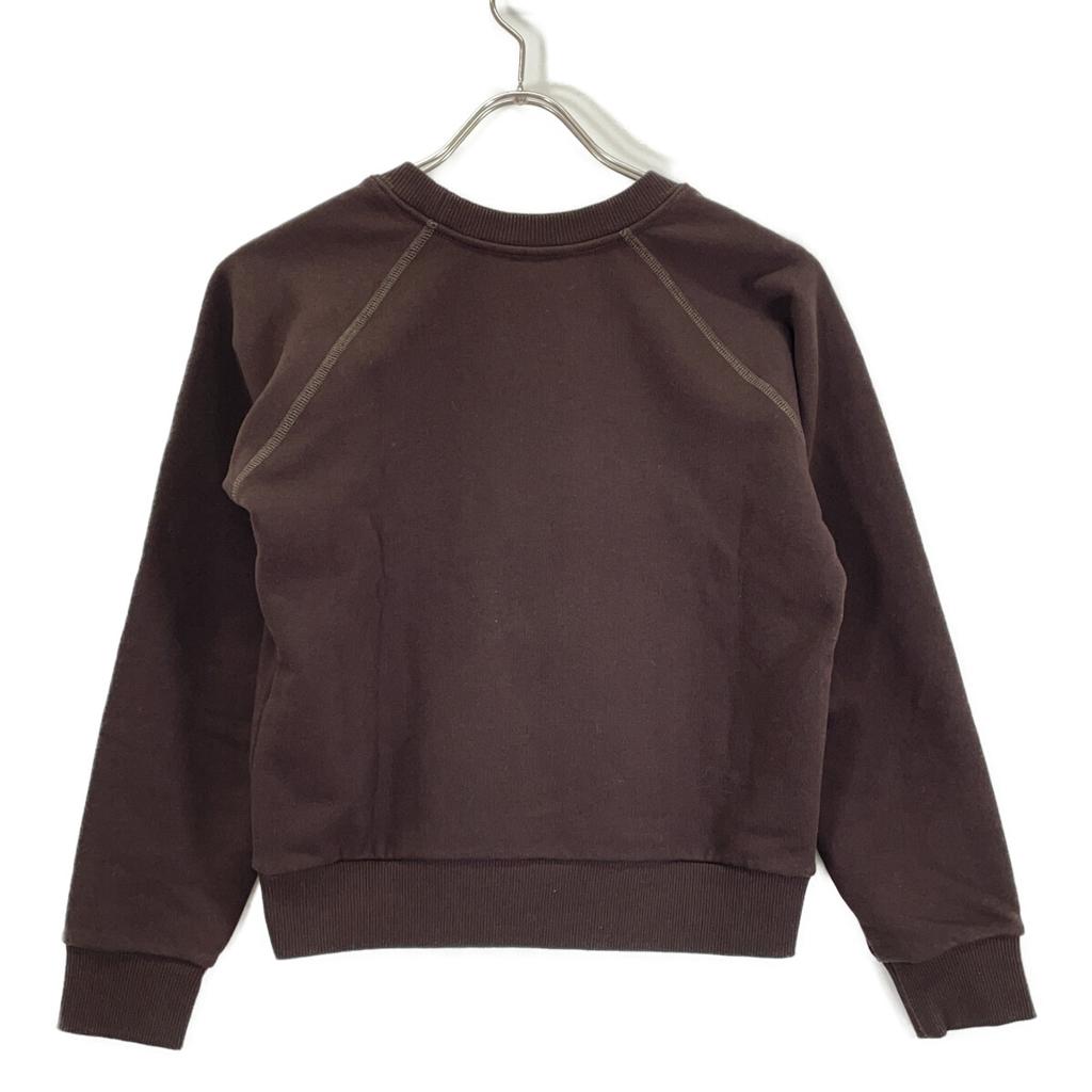 CELINE Cacao Brown 2Y23H670Q.19XD 24AW Triomphe Sweatshirt tops S BrownUsed