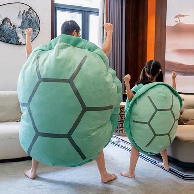 100cm Schildkrötenpanzer Plüschtier Kinderschlafsack Gefülltes Weiches Schildkrötenkissen Kissen Spielzeug