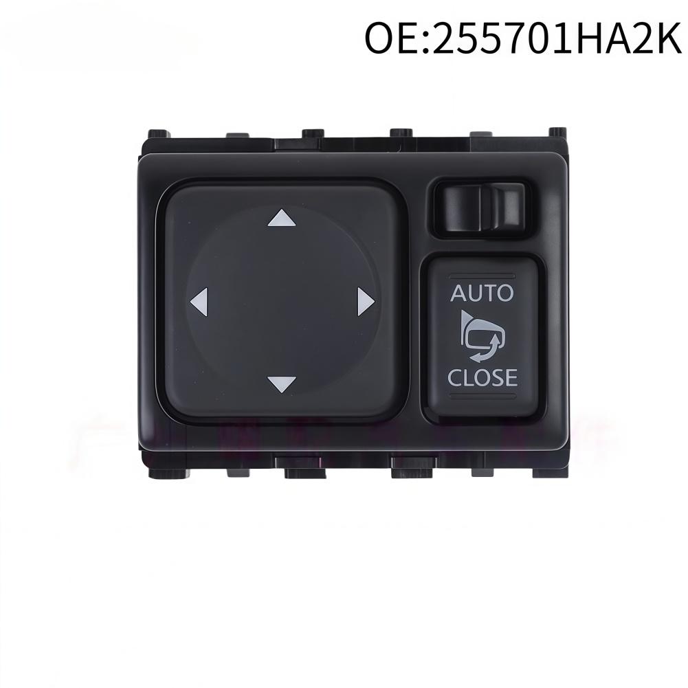 Rearview Mirror Control Switch 255701HA2K Door Mirror Switch For NISSAN For JUKE Control Switch Side Mirror Button