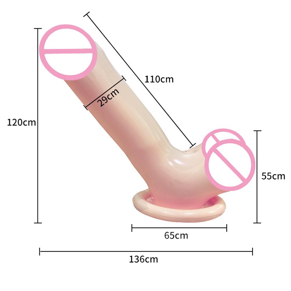 Dig Inflable Consolador Grande Pene Postizo Sexo Consolador Inflable Para La Postura Sexual Sofá Sexual Pareja Juguetes Sexuales