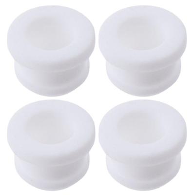 4 Piezas Tapón Redondo de Goma Pasacables para Agujeros Kit de Arandela para Cable Eléctrico Caja Eléctrica Tubo para Cable