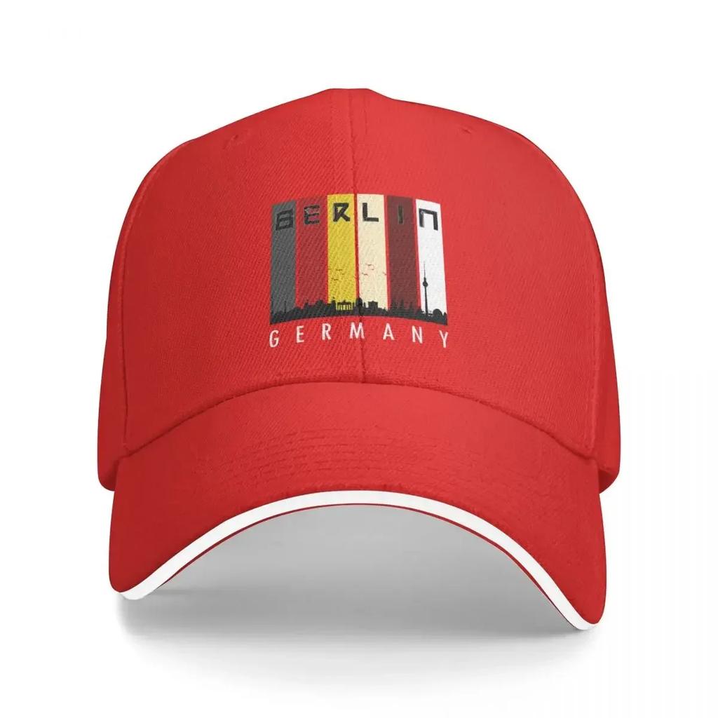 Berlin GerUnisexy Baseball Cap Fishing cap Snap Back Hat New In Hat Streetwear Women Beach Fashion Unisexs