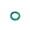 Gradient Cylinder Stretch Bracelet: Bohemian Retro Ethnic Style Hand Jewelry