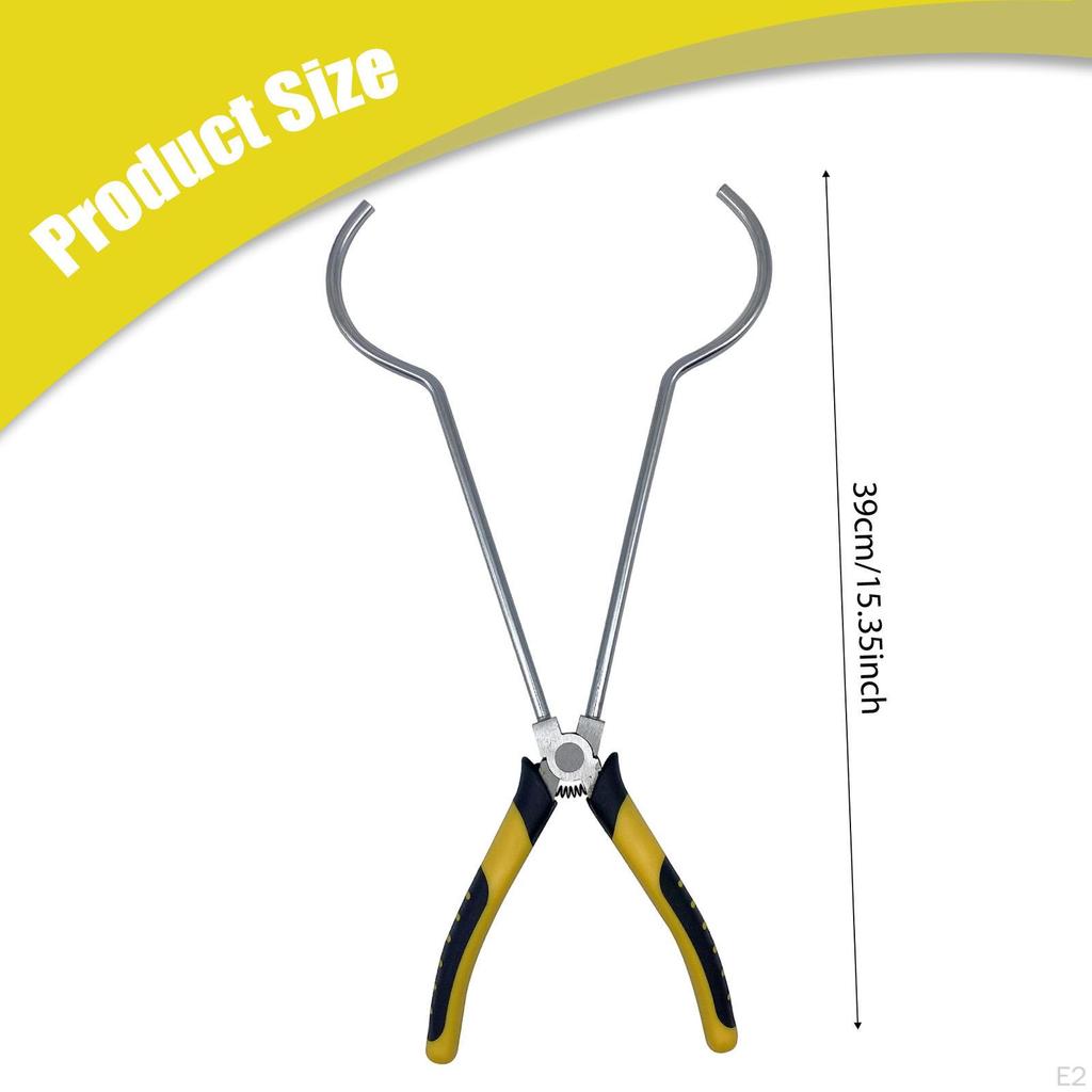 15.4inch Gold Melting Tongs for Metal Casting, Multifunctional Furnace Jewelry Making Tool
