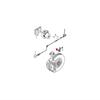 2 Pcs Car Wheel Speed ABS Sensor Rear Left Right for Polo 9N 6R 6C Passat Tiguan A1 A2 A3 TT Fabia WHT 003 862 WHT003863Replacement Sensors2