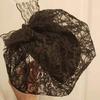 Fascinator Hut Damen Blume Netzband Kopfband Cocktail Teeparty Kopfschmuck