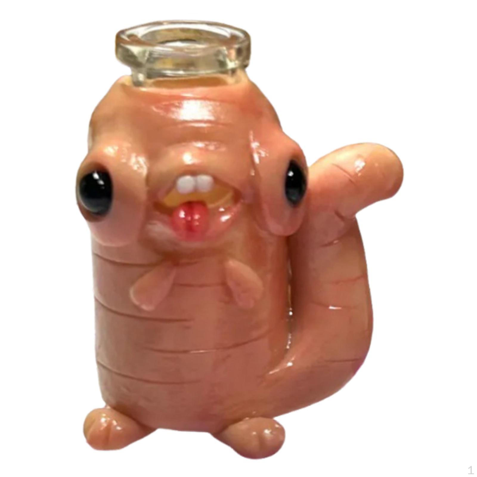 

Collectible Jar Figurine Gift for Garden Decor Entryway Party Centerpiece Style C