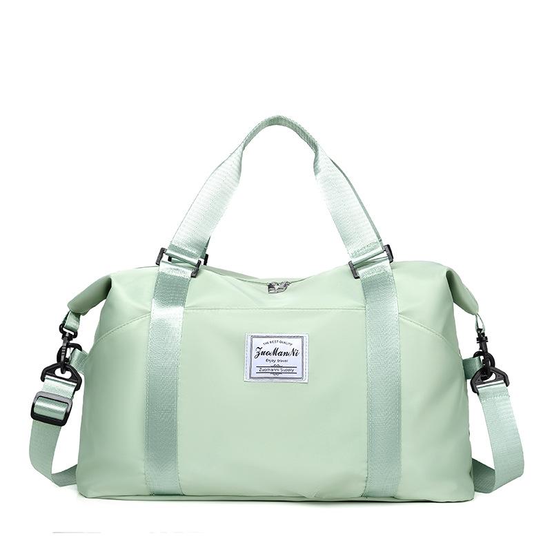 Shoulder hand-held travel bag Women's wet and dry separation Sports Yoga Fitness bag Large capacity storage Luggage bag