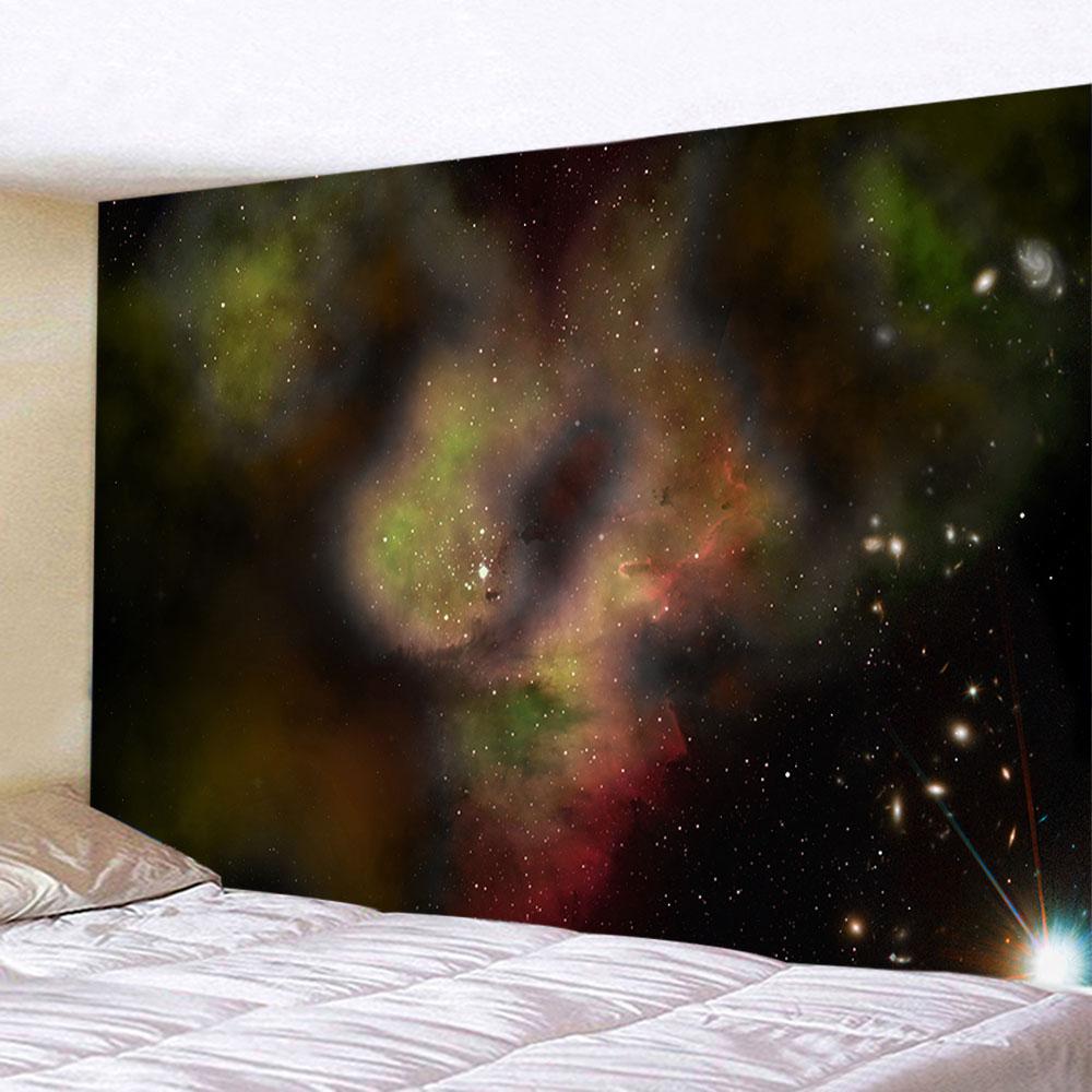

Зоряне небо Галактика Гобелен Місяць Всесвіт Космічна туманність Настінна тканина для домашньої спальні Прикраса гуртожитку 230x180cm