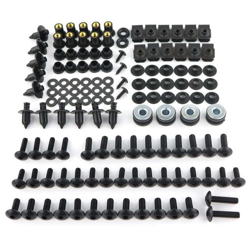 Fit For Suzuki GSXR 1000 GSX-R1000 2001-2018 GSX-S1000F 2015-2018 Complete Full Fairing Bolts Kit Bodywork Covering Bolts