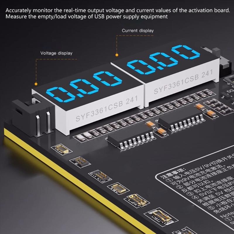 Battery Tester Activation Board Phone Battery Repair Circuit Board Universally for Smartphone Phone Quick Charging