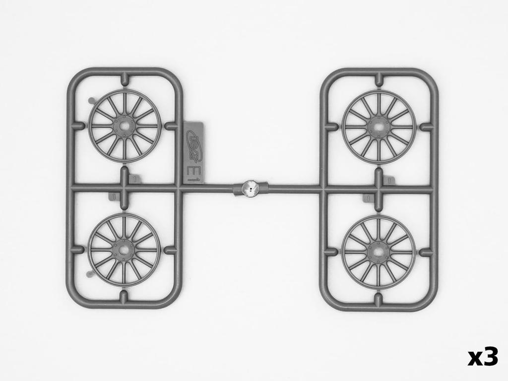 ICM Ford Tin Lizzie Set Plastic Model Kit DS2402 1/24 3-Piece (Car)