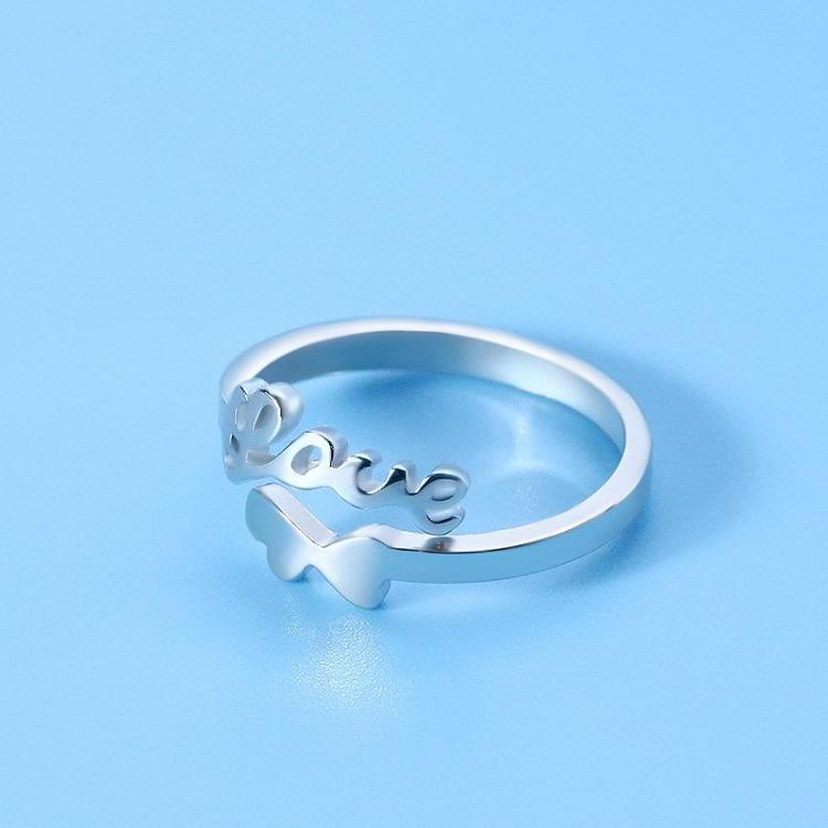 925 Sterling Silver Ring AAA Zircon Adjustable Simplicity Fashion Exquisite Women Jewelry Accessories Wedding Party Gift