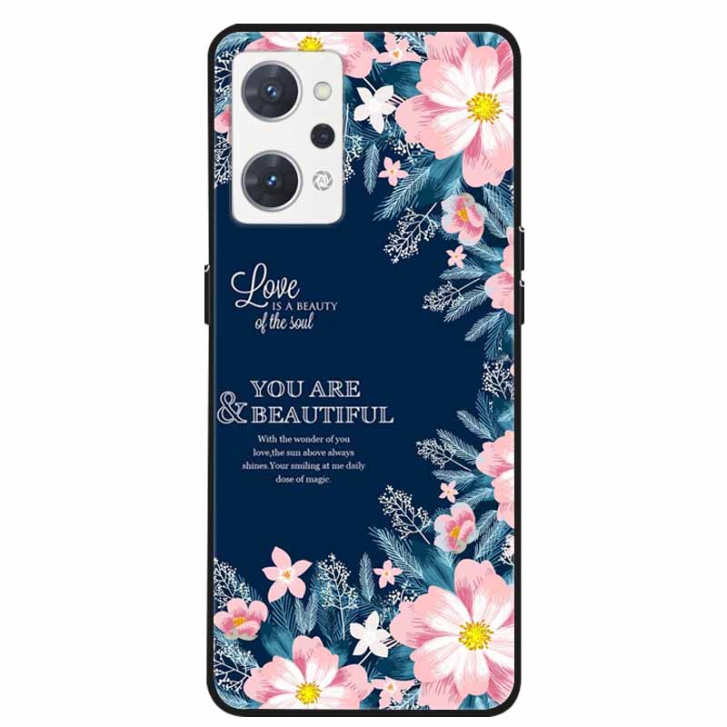For Oppo Reno 7A 9A Case Phone Cover Soft Silicone Shockproof TPU Funda On For Oppo Reno9 A 5G Protection Capa Reno7 A / Reno9A