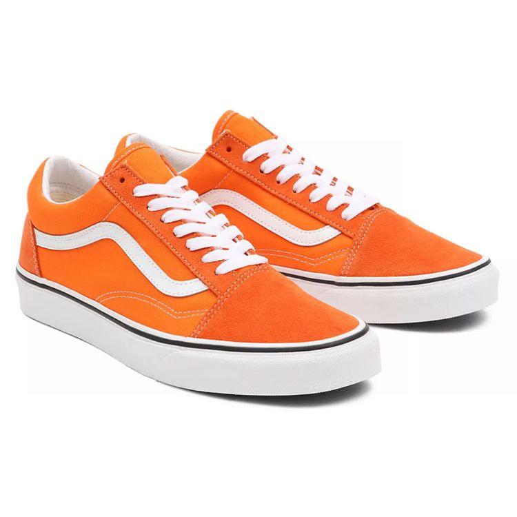 Vans Old Skool Orange Tiger Unisex Sneakers True-White VN0A5KRFAVM