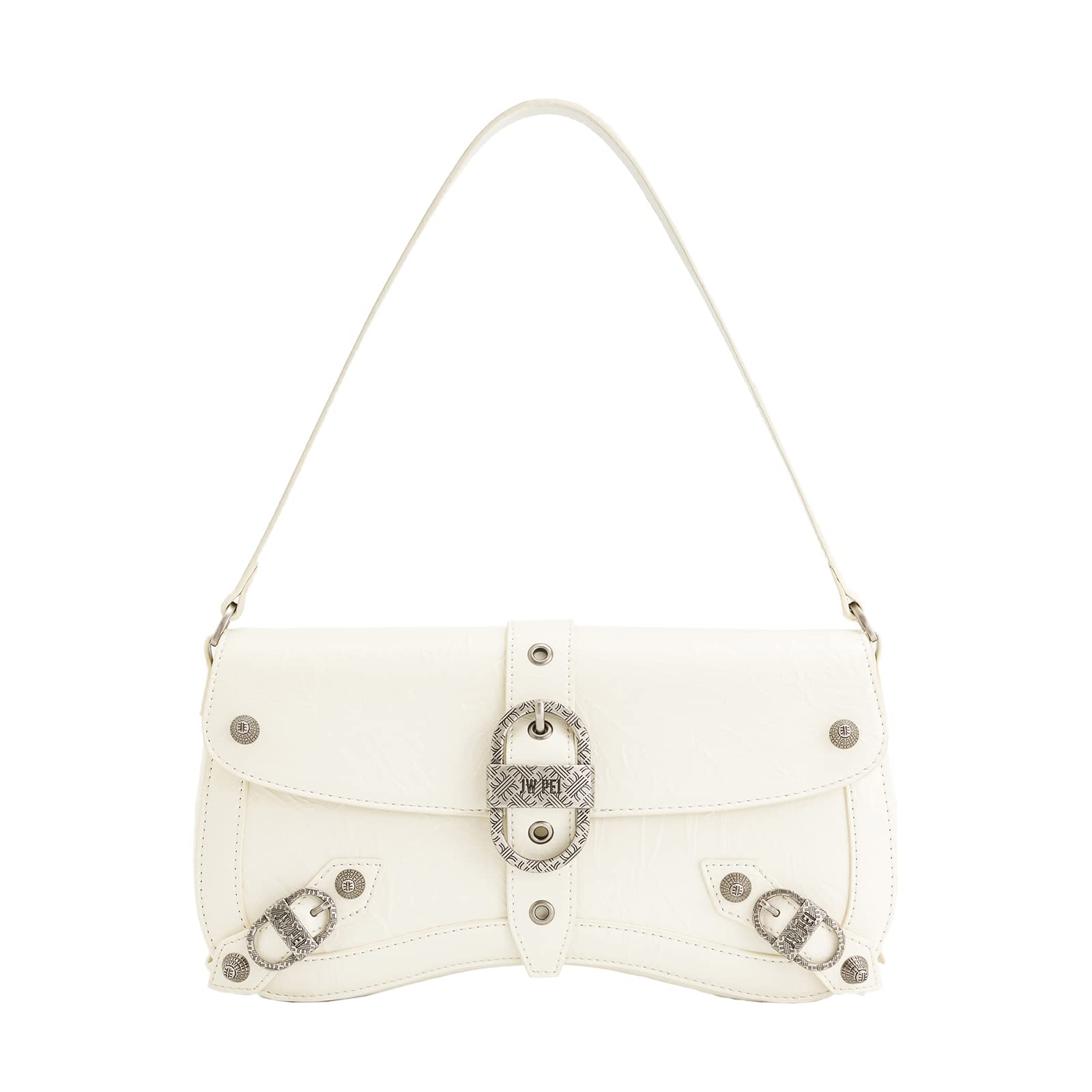

[JW PEI] Sia Embossed Shoulder Bag - White