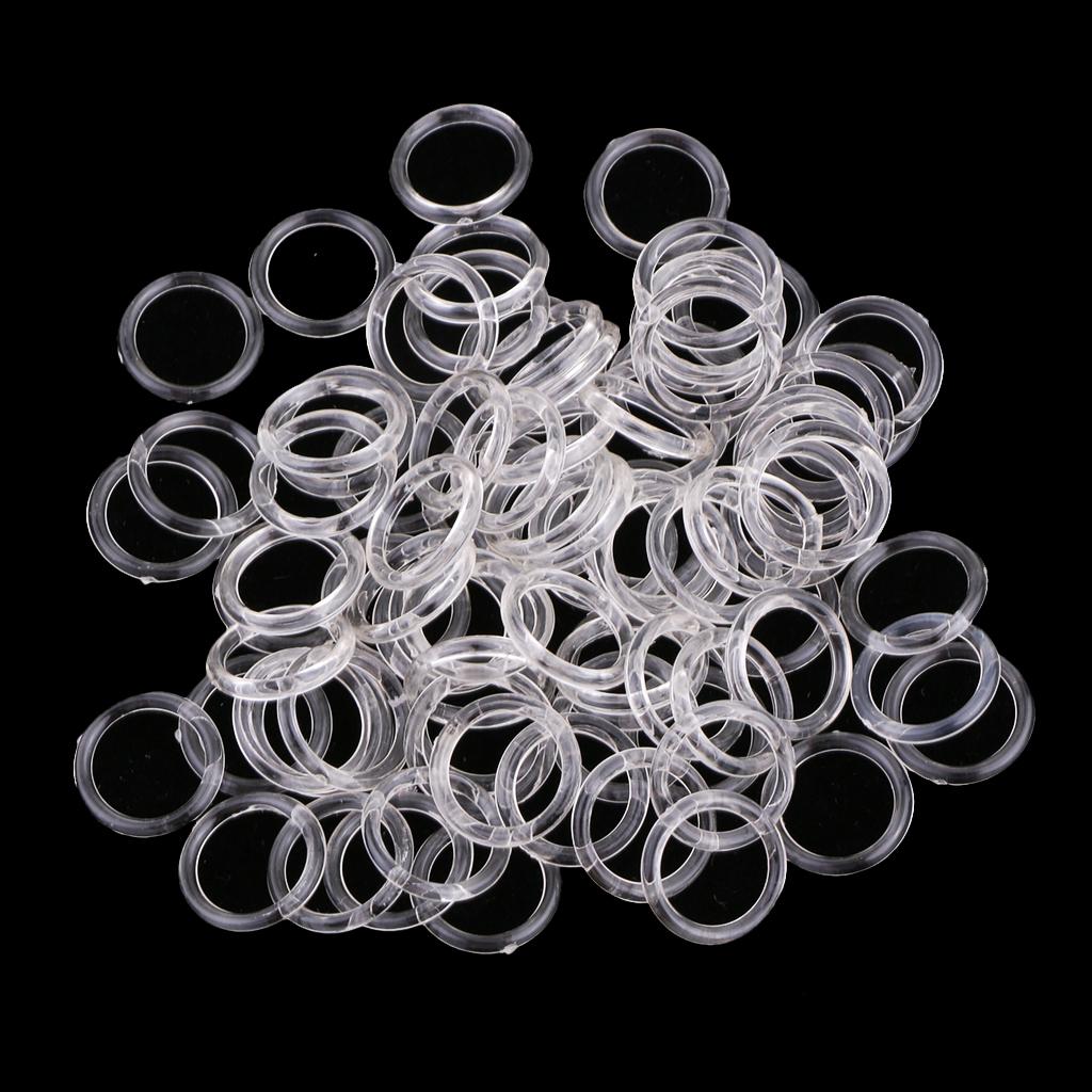 Underwear Bra Strap Adjuster Nylon O Ring Lingerie Slide Buckle for Bathing Suit Sewing Craft