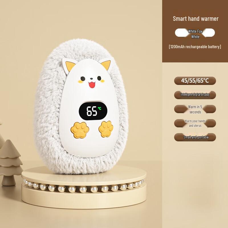 

Qiaomeiren Mini Pet Rechargeable Plush Hand Warmer