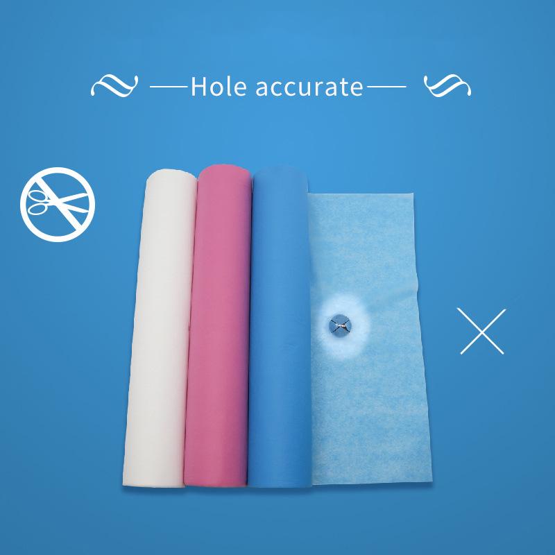 

Disposable Massage Bed Sheet with Face Hole for Salon Use No