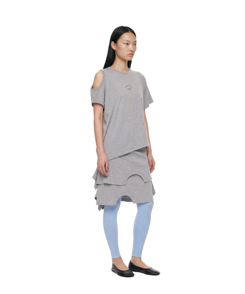 Trunk Project Upside-Down Midi Skirt_Grey