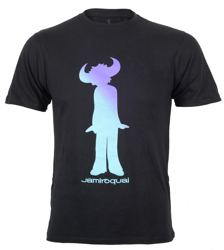 Maglietta Jamiroquai Buffalo Sfumato Nero Ufficiale Nuova