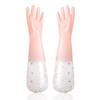 Household Long Sleeve Rubber Gloves Dishwashing Gloves Kitchen Oven Pet Cleaning Gloves Home and Kitchen Accessories