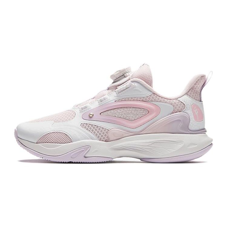 Anta Kids Fabric Low-Top Running Shoes Men sneakers Pink 322415510-5