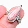 Rhodochrosite Gemstone 925 Silver Jewelry Ring Size 7