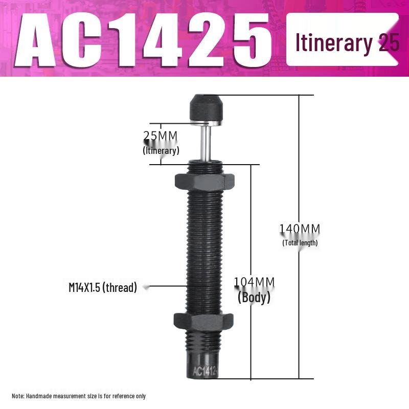 Amortizor Hidraulic cu Tampon pentru Roboți AC0806 1007 AD1416