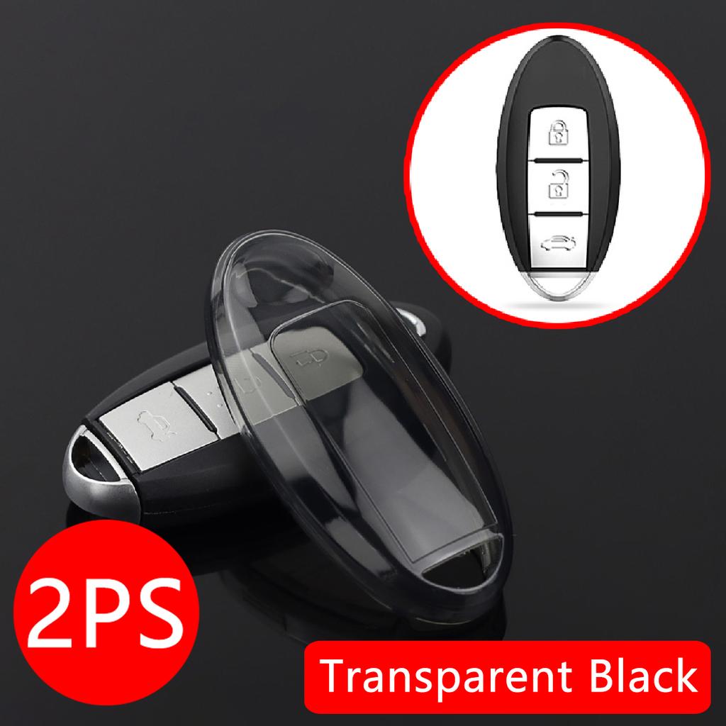 Clear Transparent Tpu Car Smart Key Cover Case For Rogue/X-Trail Rogue Sport Qashqai Q30 Q50 Q60 Q70/Q70L Qx50 Qx60 Qx70 Qx80