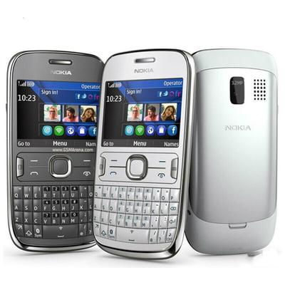 Generalüberholtes Nokia ASHA 302 3G-Netzwerk GSM WIFI Bluetooth JAVA 3,15 MP Original Entsperrtes Telefon